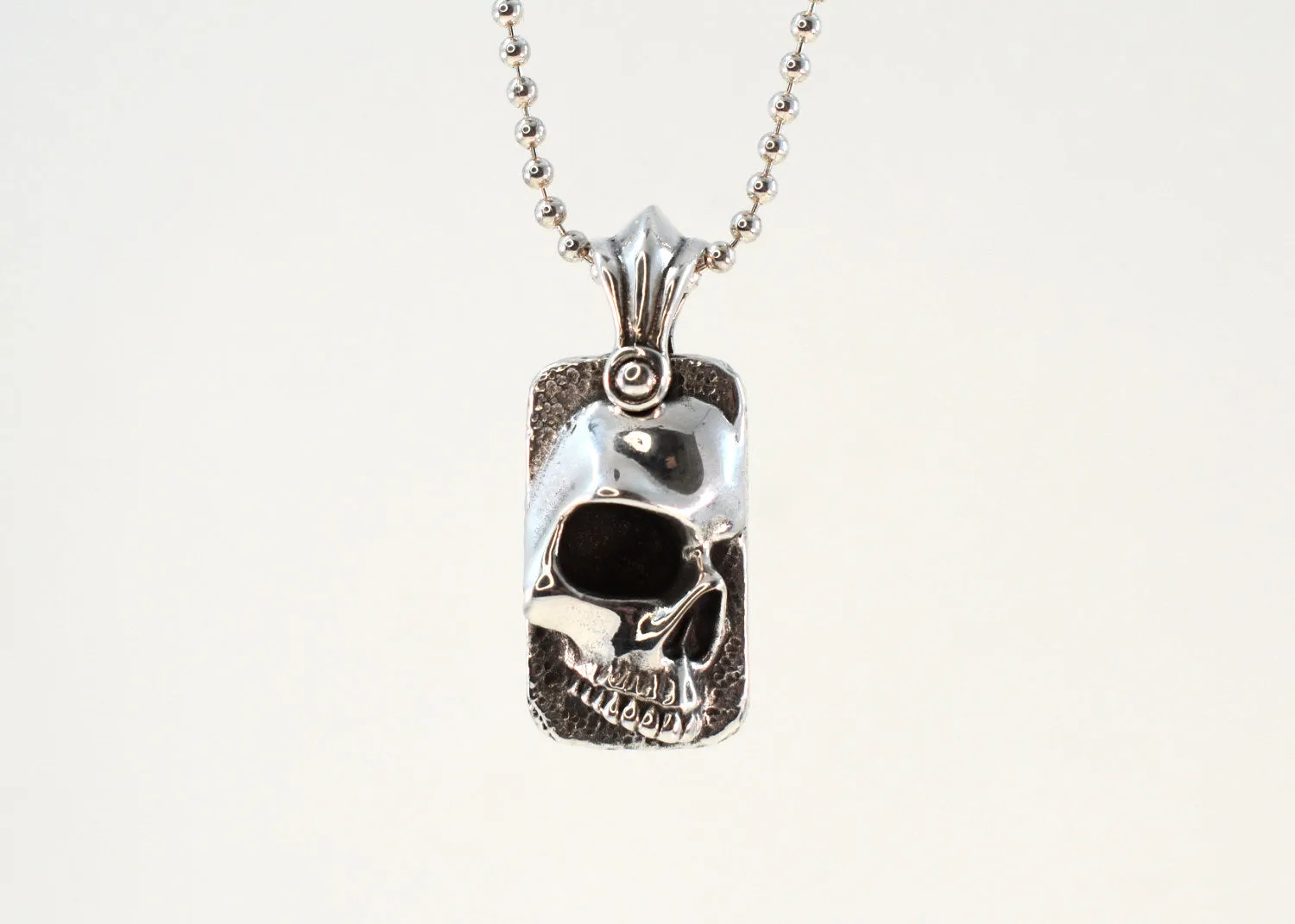 Skull Mini Dog Tag