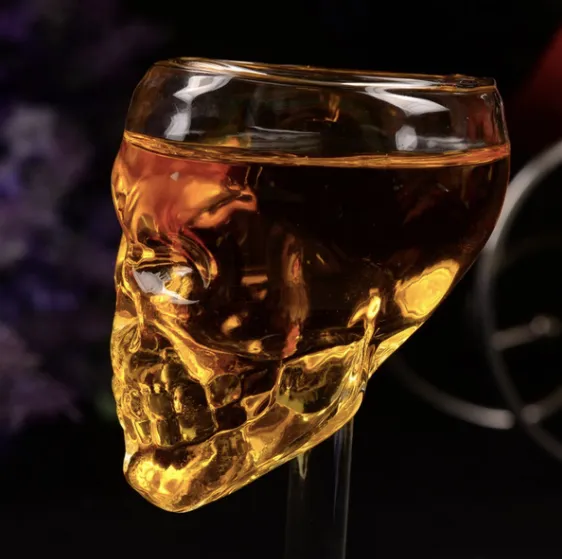 Skull Wine Glass (Set of 2)