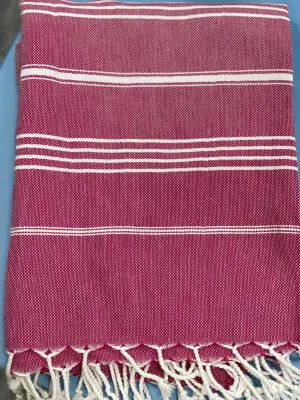 Sky Peshtemal - Fuchsia