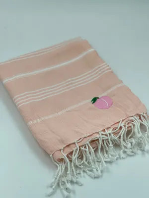Sky Peshtemal - Pink - Peach