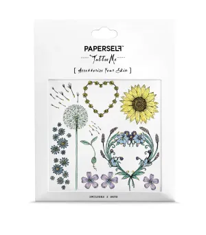 Spring Temporary Tattoo