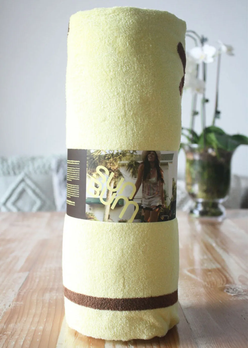 Sun Bum Beach Towel/Sonny (Yellow)
