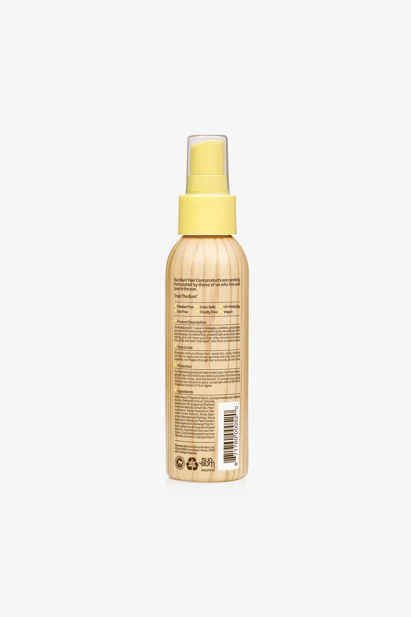 SUNBUM BEACH FORMULA 3 IN 1 LEAVE IN 118ML