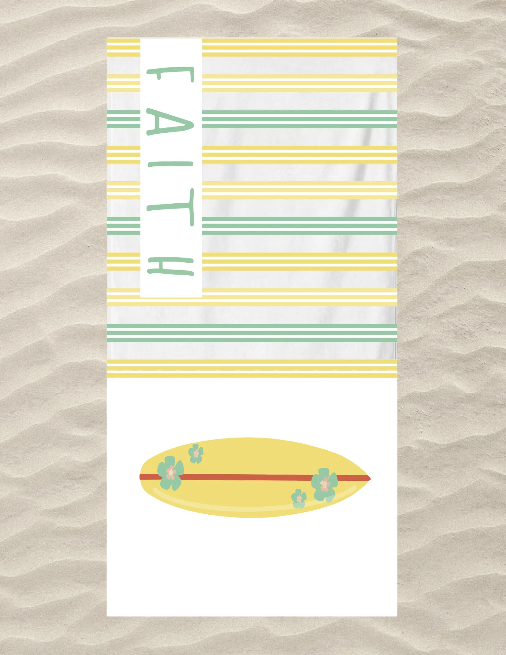 Surfboard Beach Towel Collection - Multiple Styles!