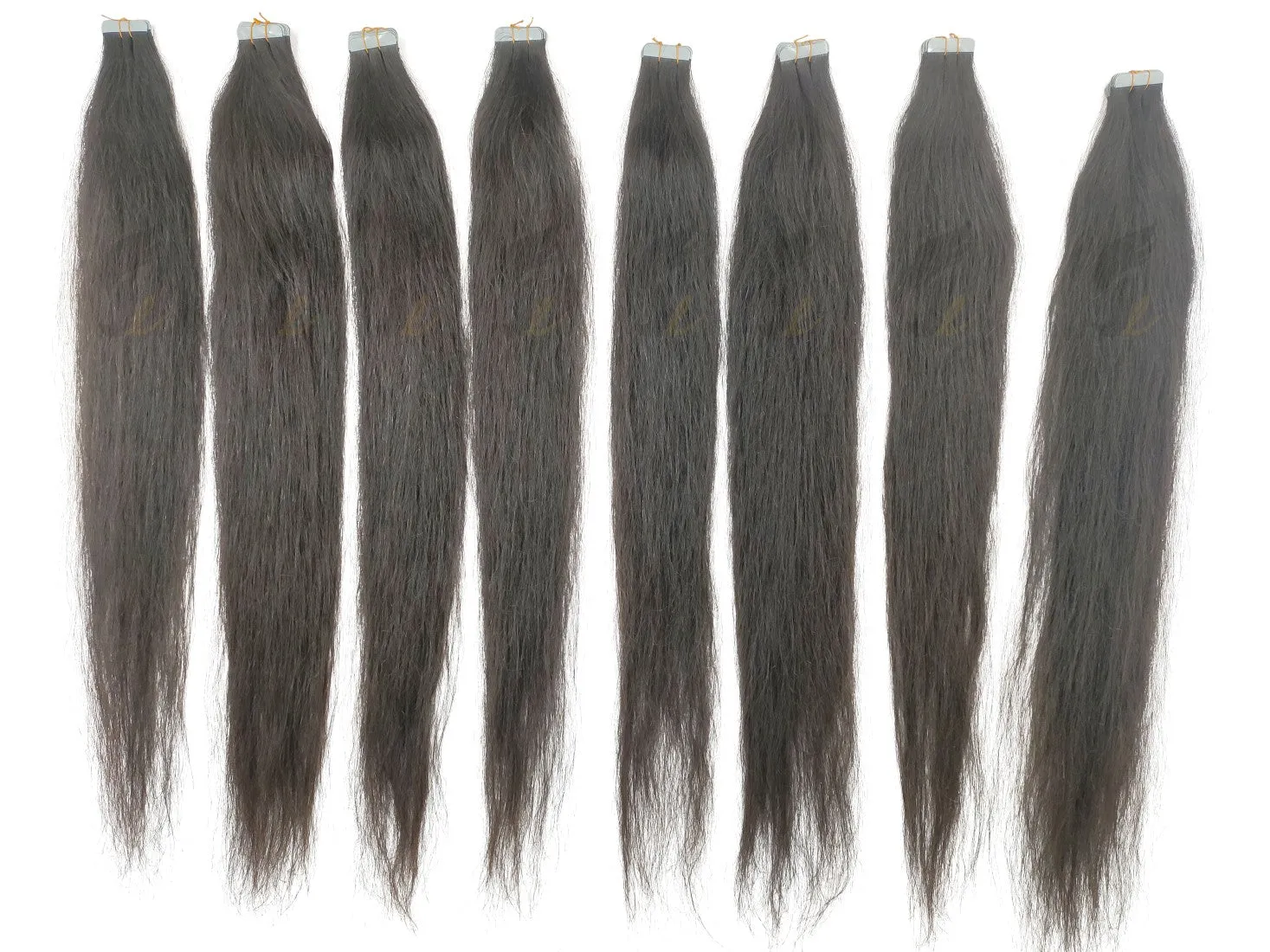 Tape In Extensions (Normal Taper) - Natural Wavy