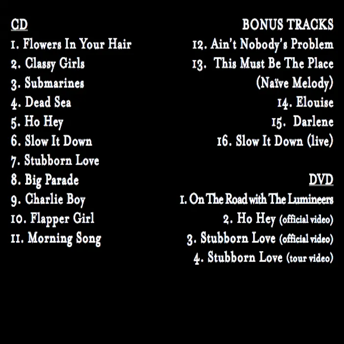 The Lumineers - Deluxe Edition (CD/DVD)