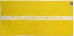 The original Miami Beach towel