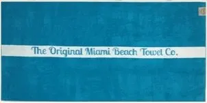 The original Miami Beach towel