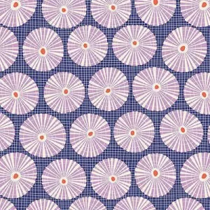 Tilda Cotton Beach - Limpet Shell - Blue