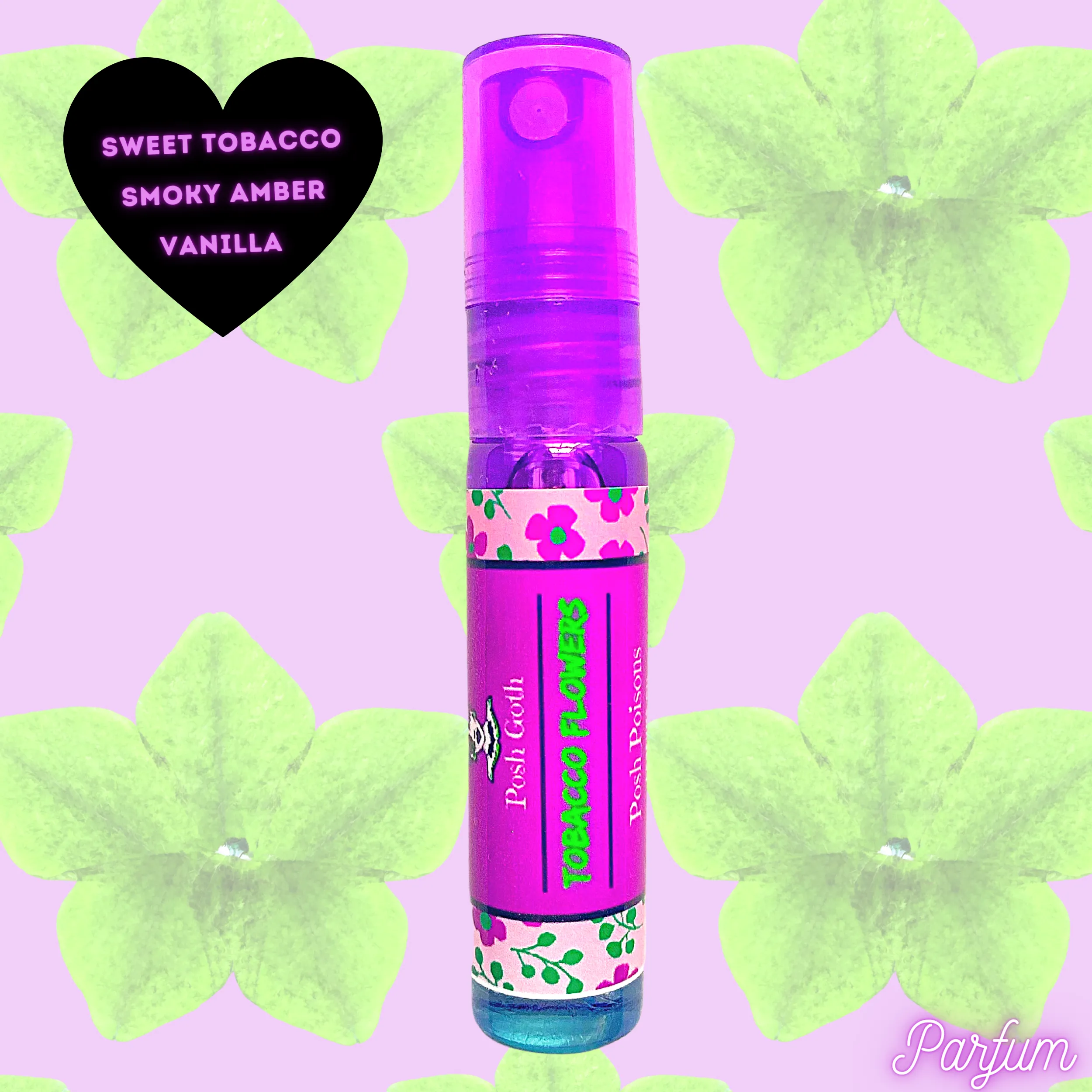 TOBACCO FLOWERS Gothic Perfume 5 ml spray