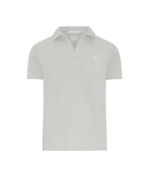 Towel Piqué Shirt Light Grey