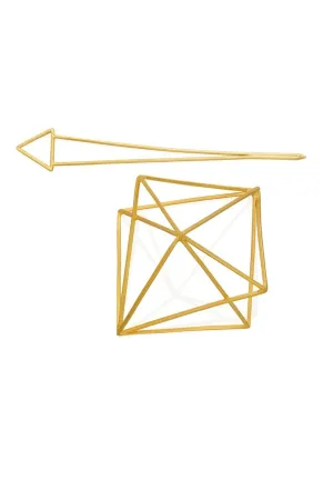 Triangle Hair Bun
