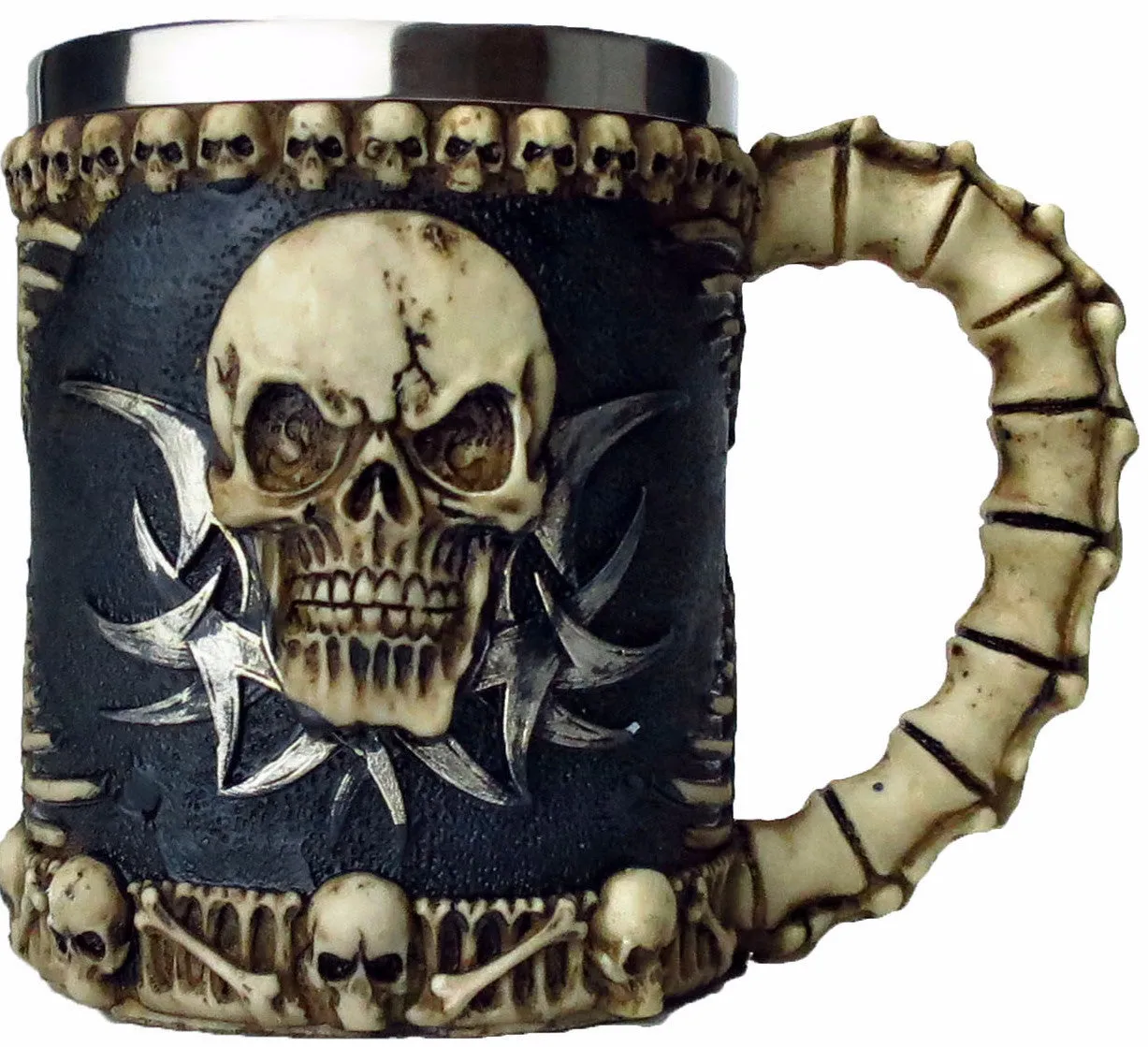 Tribal Skull Mug