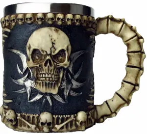 Tribal Skull Mug