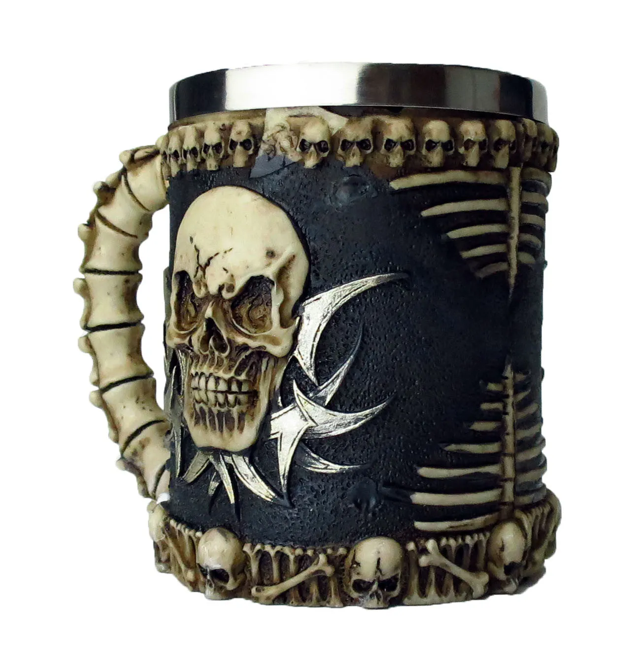 Tribal Skull Mug