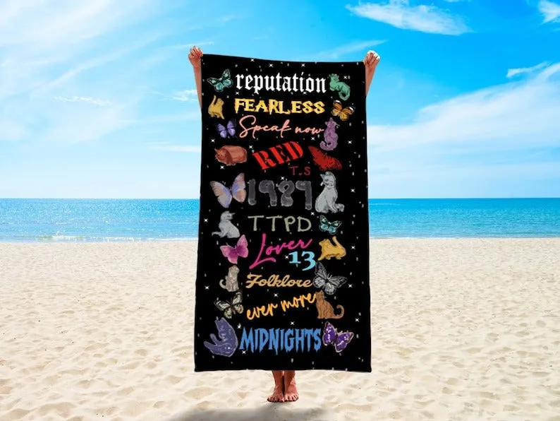 TS Taylor Swift Beach Towel 7
