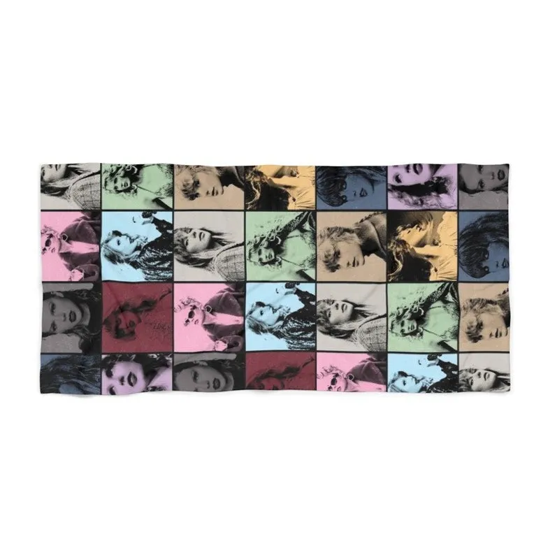 TS Taylor Swift Eras Tour Beach Towel