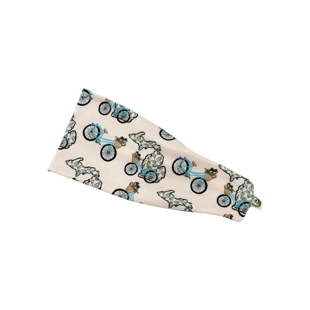 Tulip Time Bike Ride Stretch Headband
