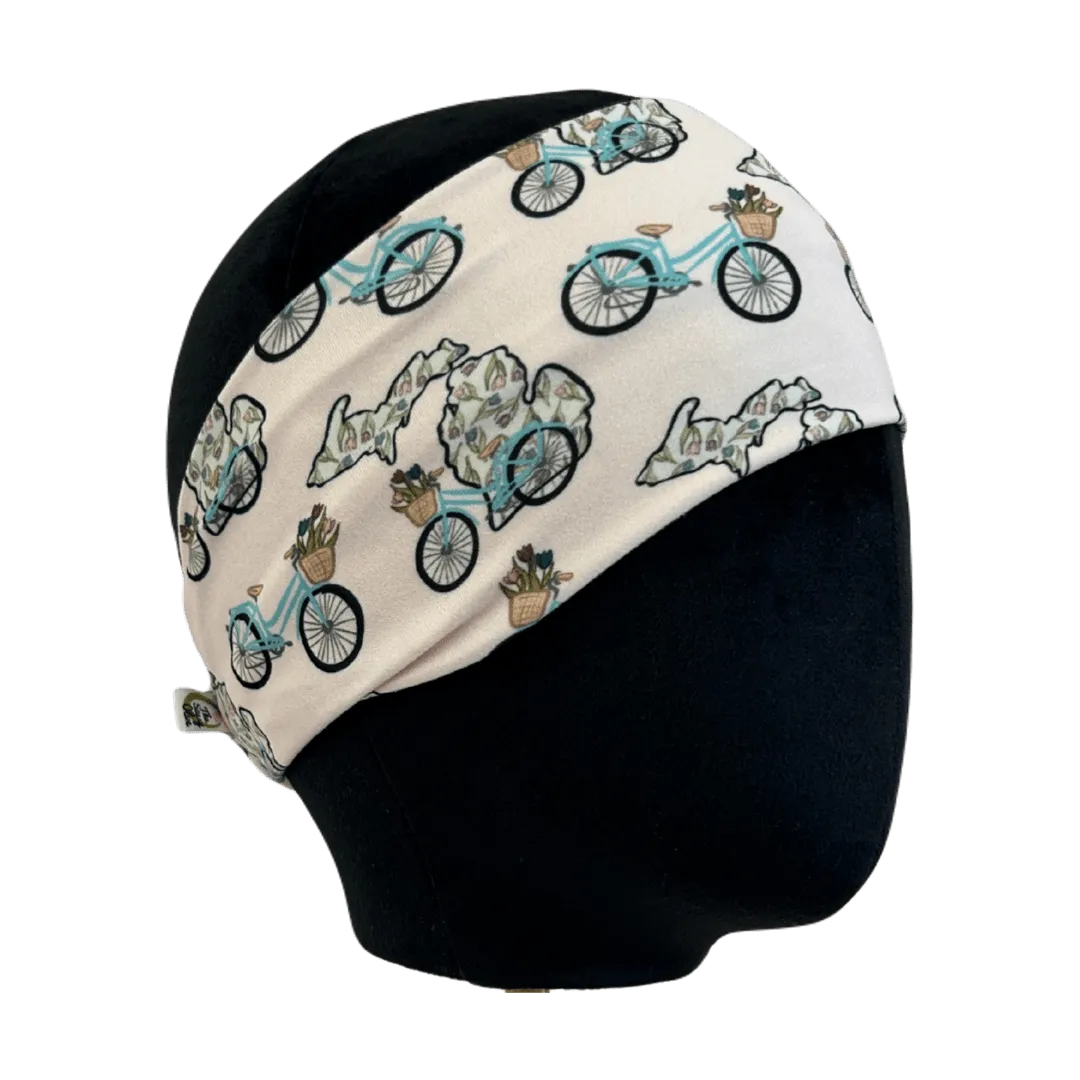 Tulip Time Bike Ride Stretch Headband
