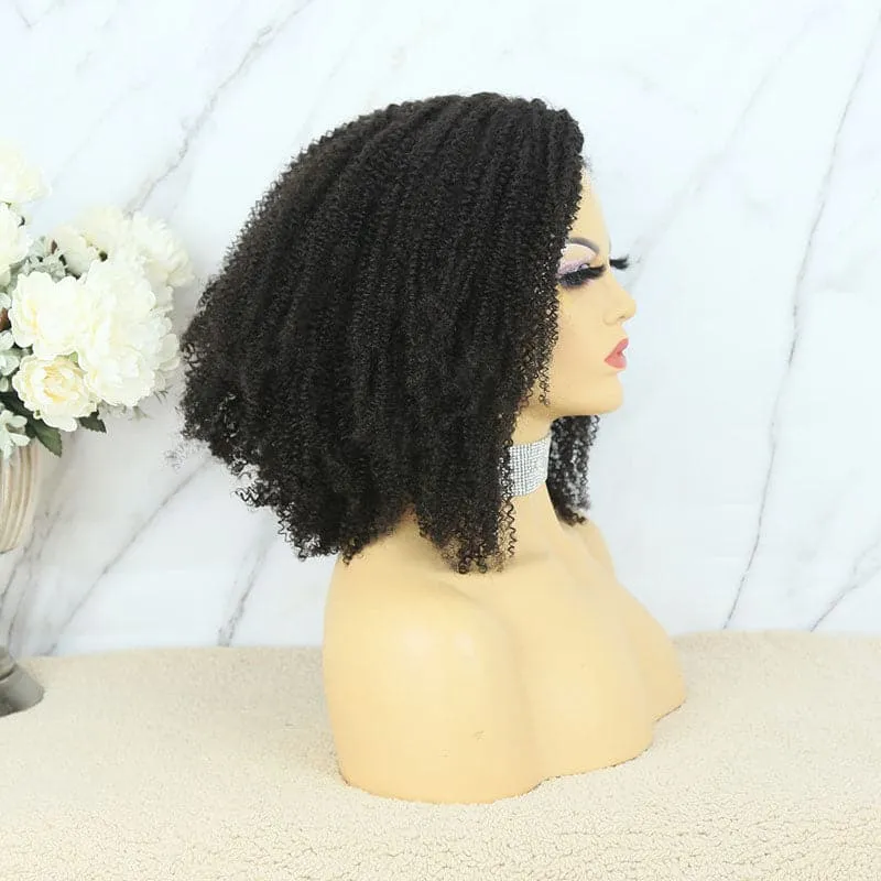 Uche - Afro Kinky Curly HD Lace 5X5 Lace Closure Wig