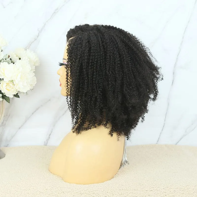 Uche - Afro Kinky Curly HD Lace 5X5 Lace Closure Wig