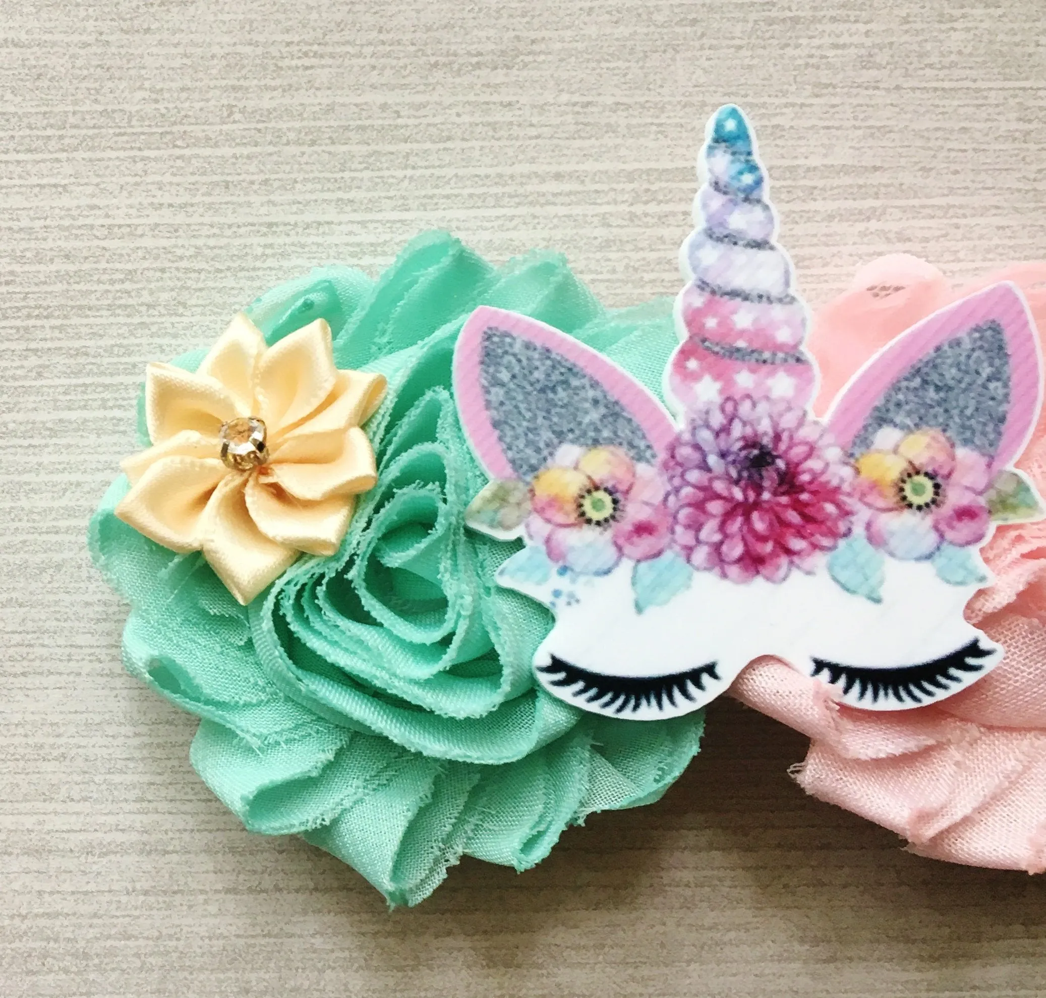 Unicorn Hair Clip