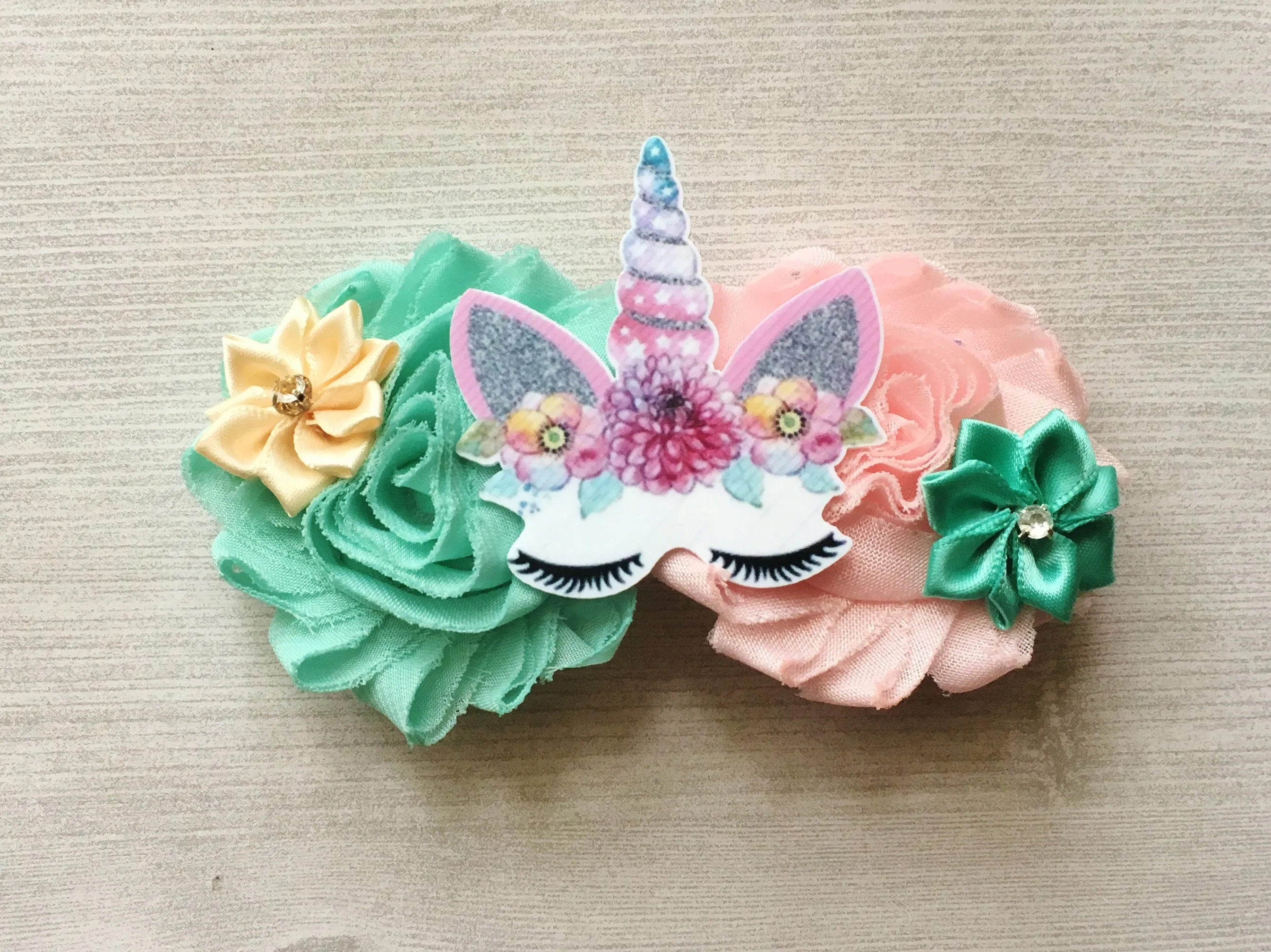 Unicorn Hair Clip