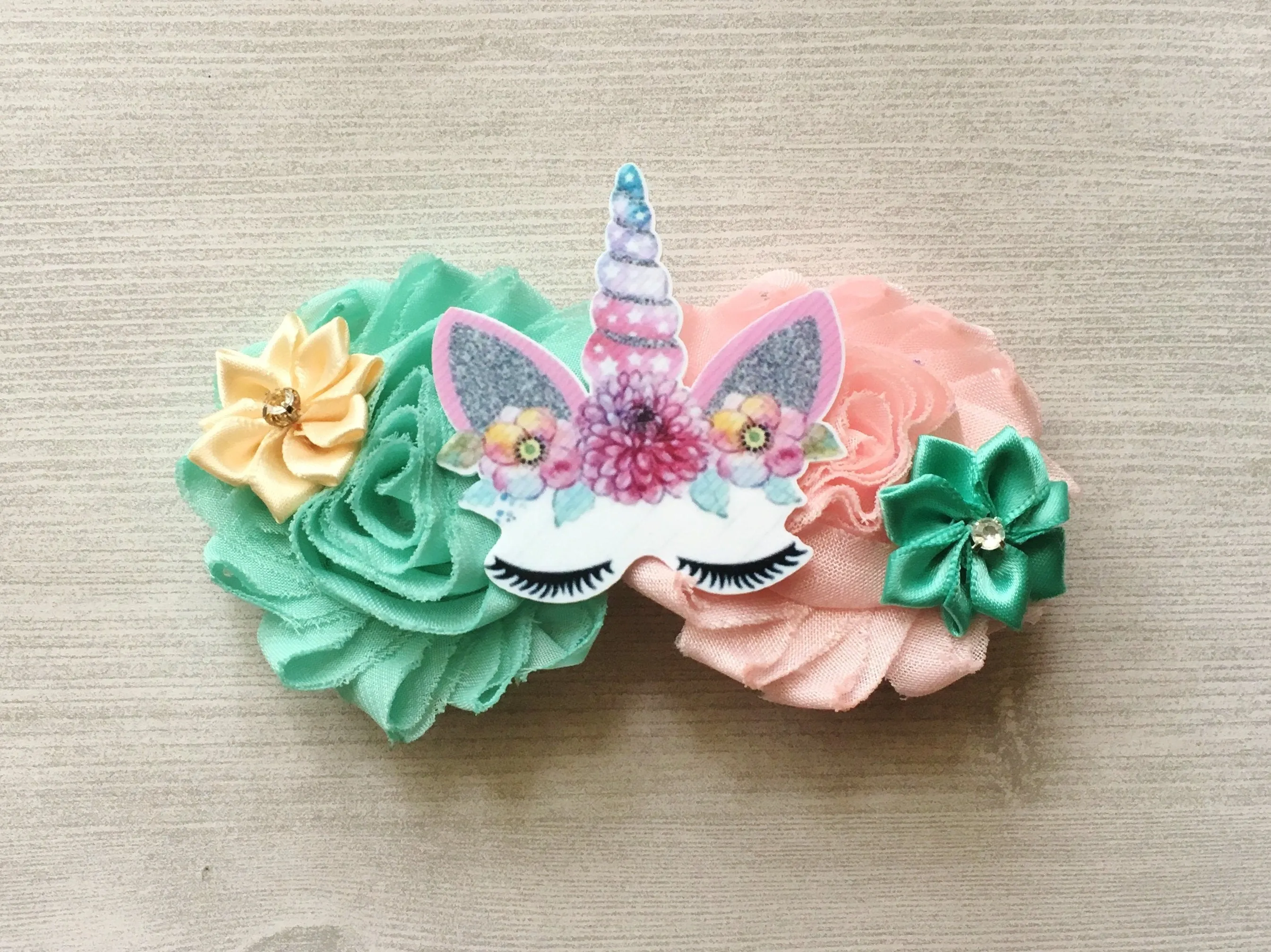 Unicorn Hair Clip