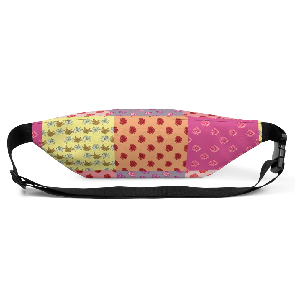 Uniquely Me Floral Pattern Fanny Pack