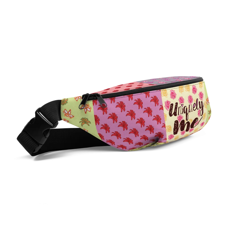 Uniquely Me Floral Pattern Fanny Pack
