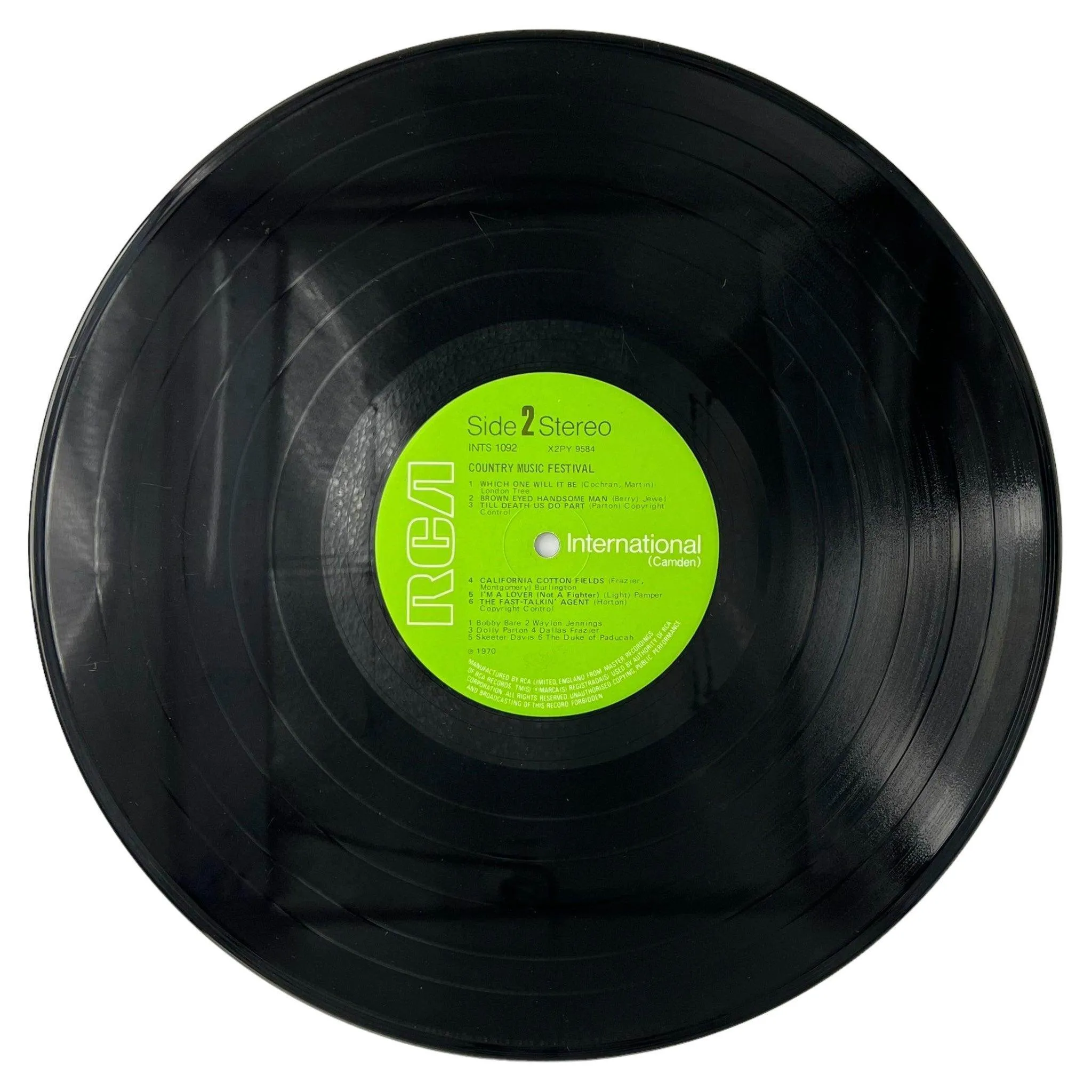 Various: Country Music Festival [Preowned Vinyl] G /VG