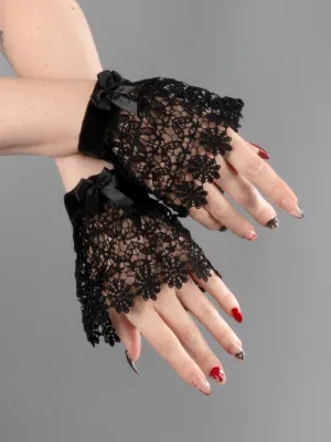 Venetian Lace Wrist Cuffs