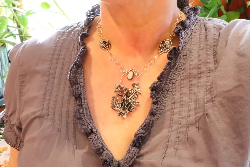 Vernal Pool Necklace - Bird Collection
