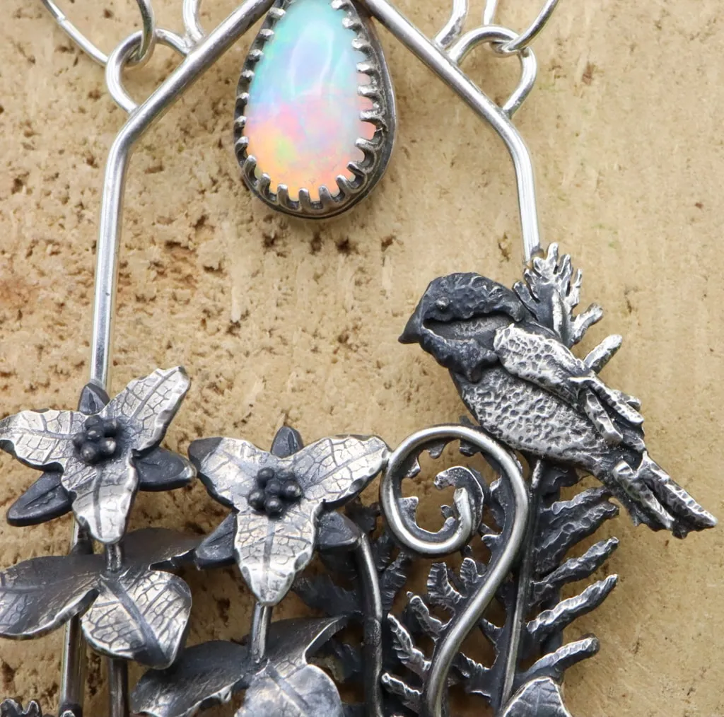 Vernal Pool Necklace - Bird Collection