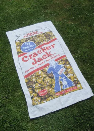 Vintage Cracker Jacks Beach Towel