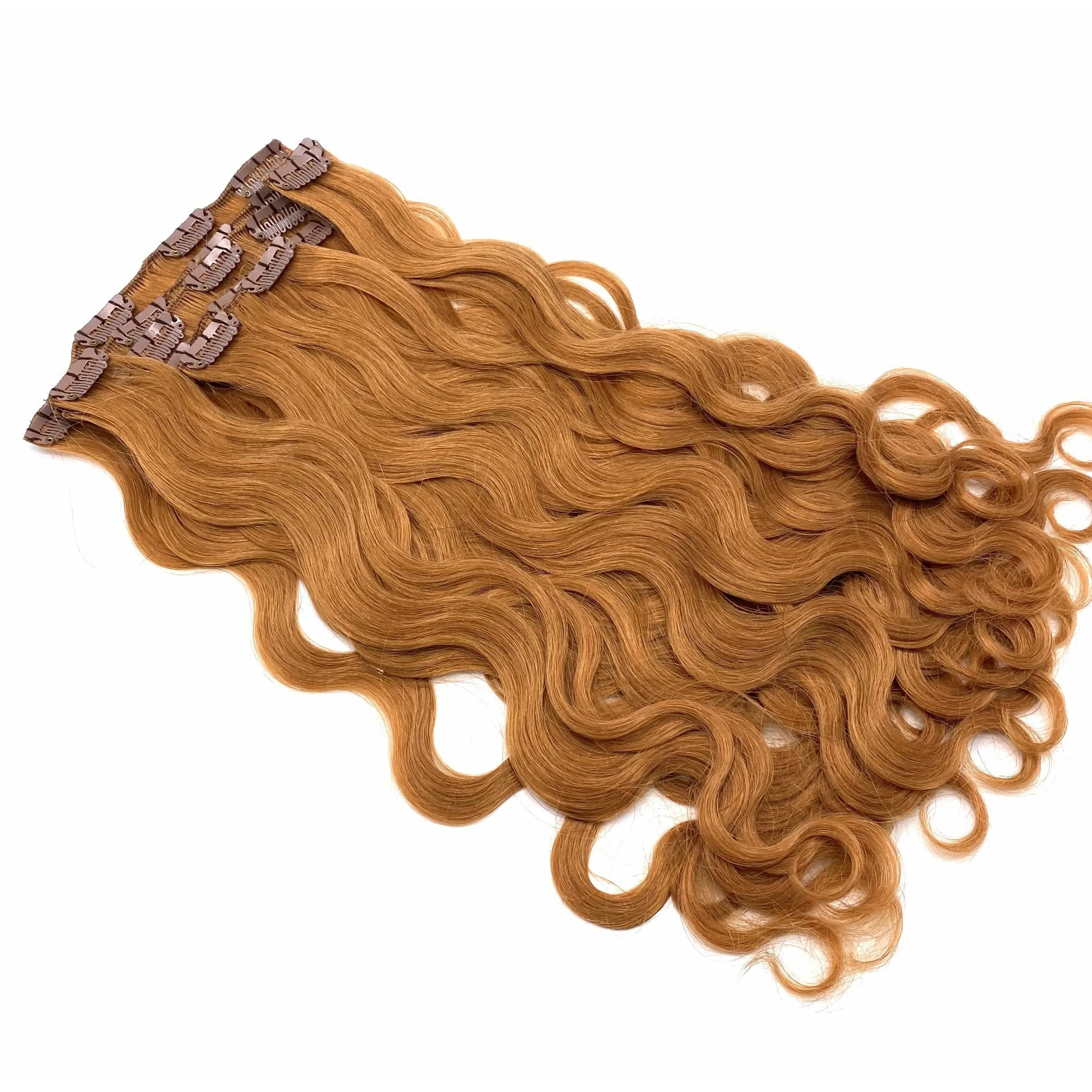 VIP Clip Extensions/ Body Wave  18" - ClipeX System