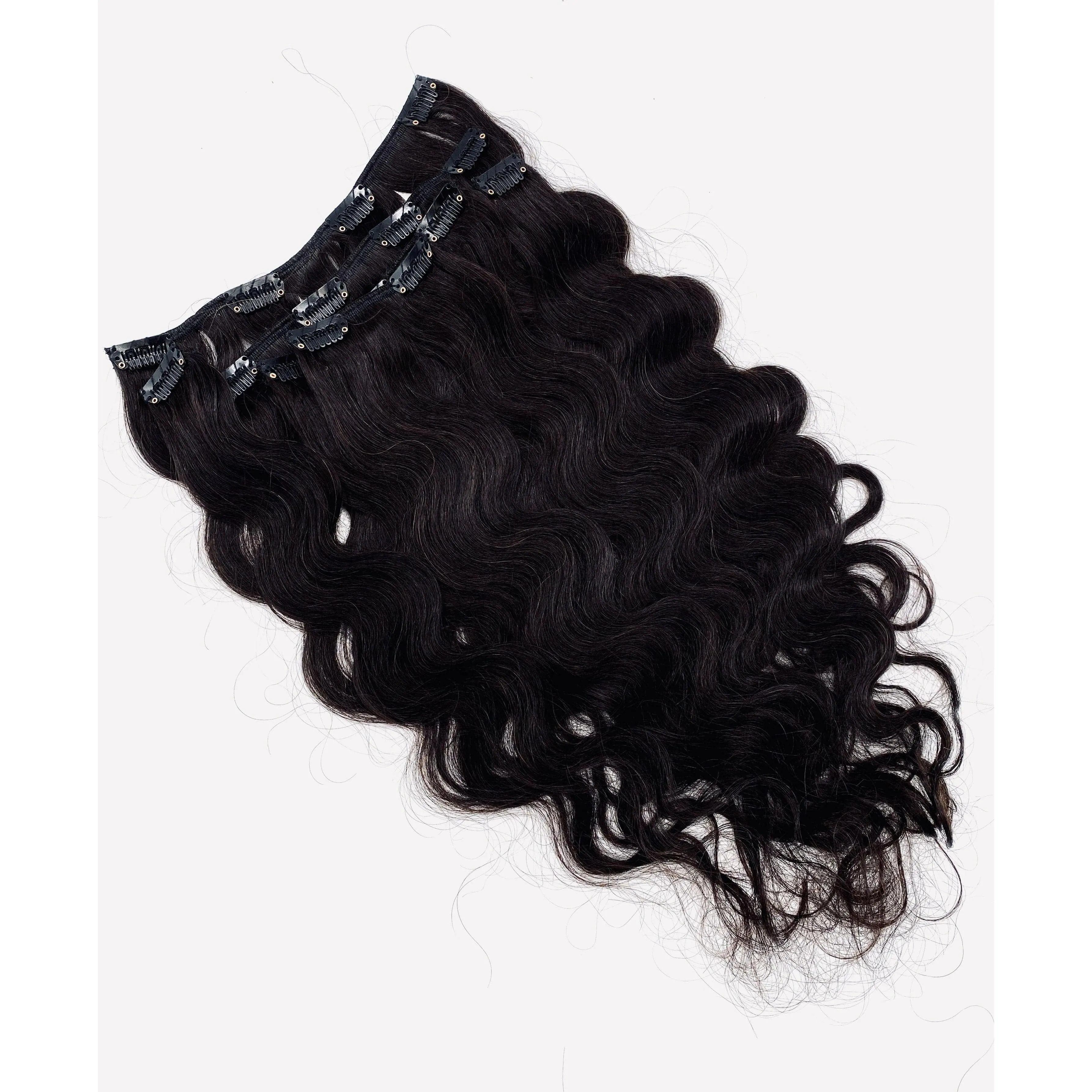 VIP Clip Extensions/ Body Wave  18" - ClipeX System