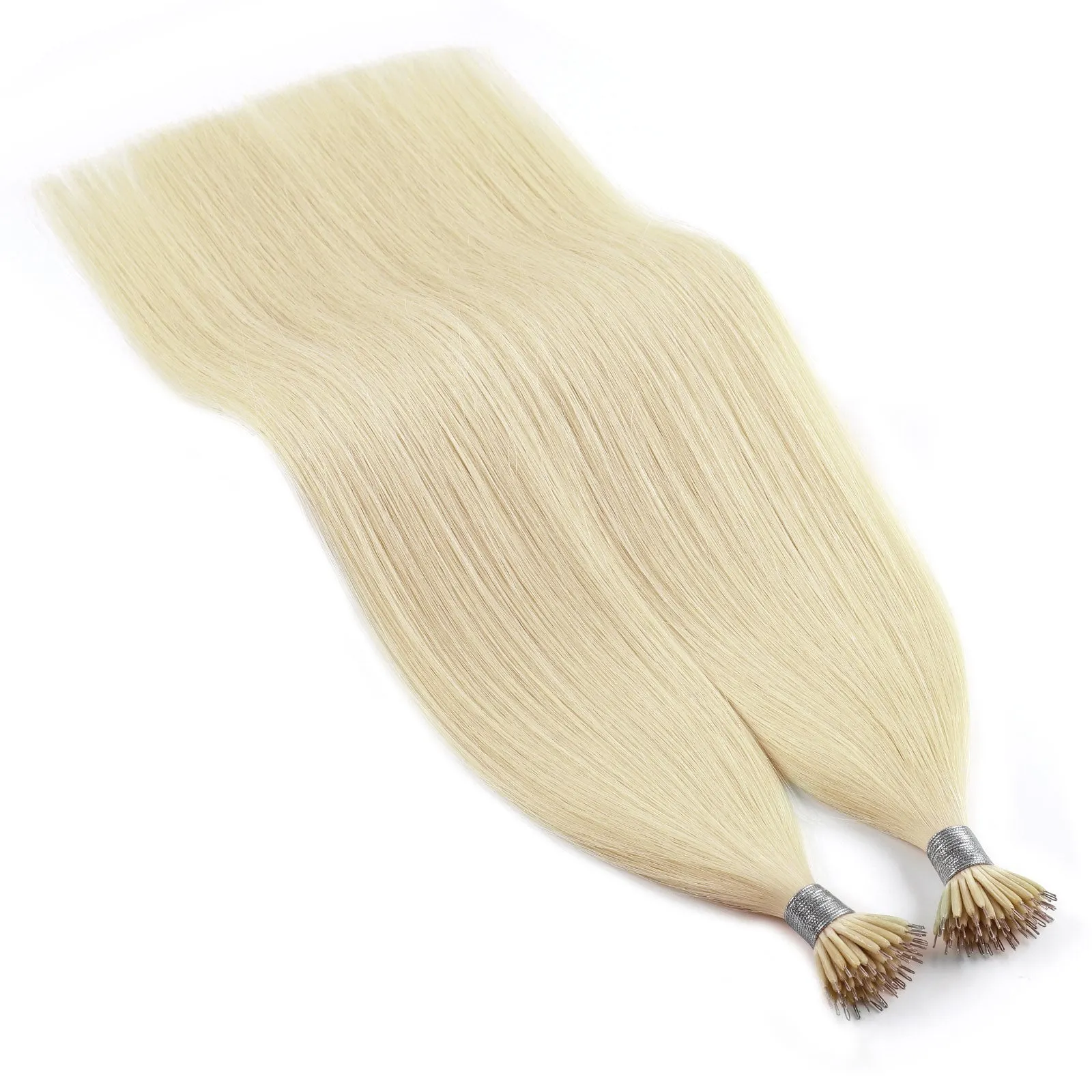 Virgin Nano Ring Hair Extensions 613# Beach Blonde