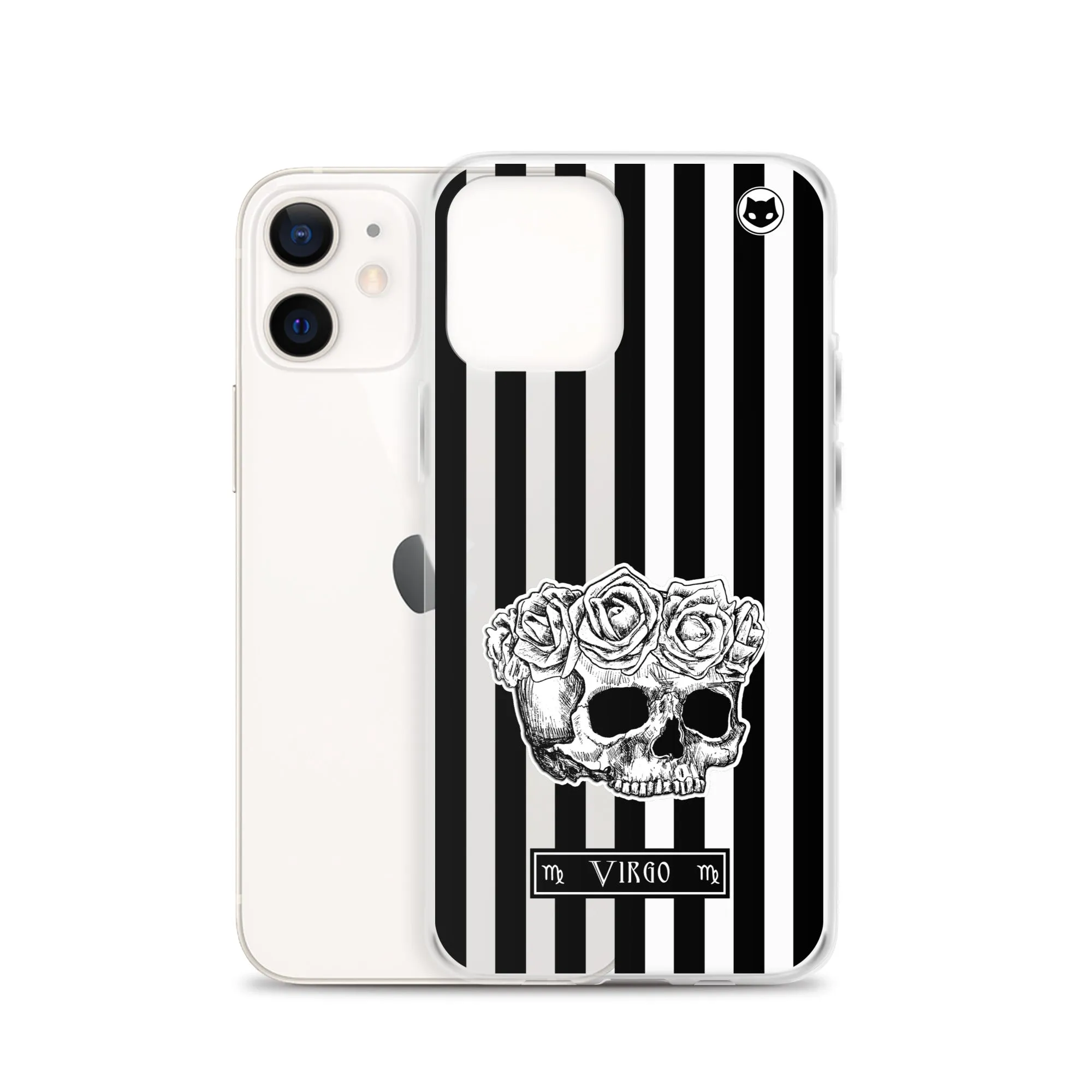 Virgo Zodiac iPhone Case (Clear)