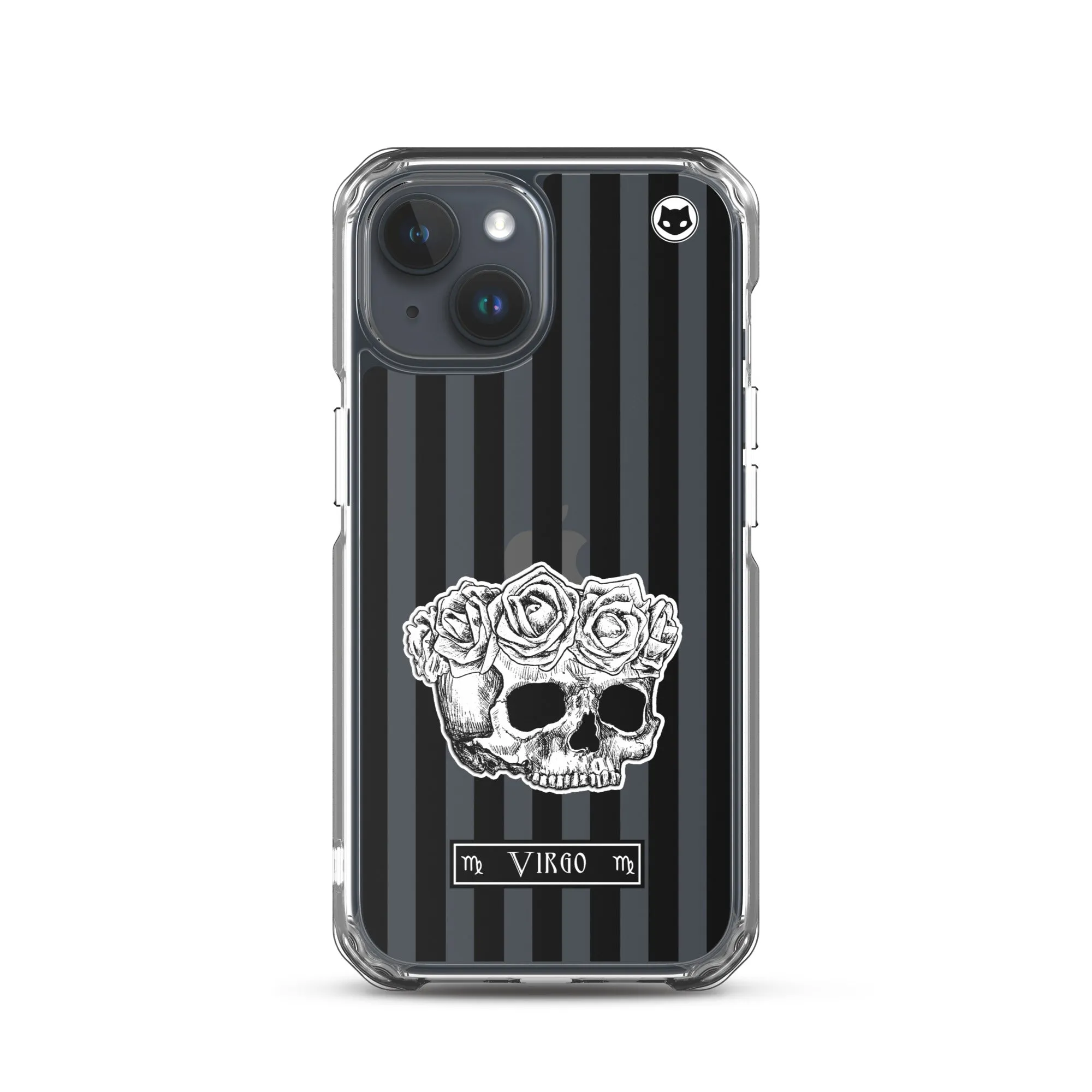 Virgo Zodiac iPhone Case (Clear)