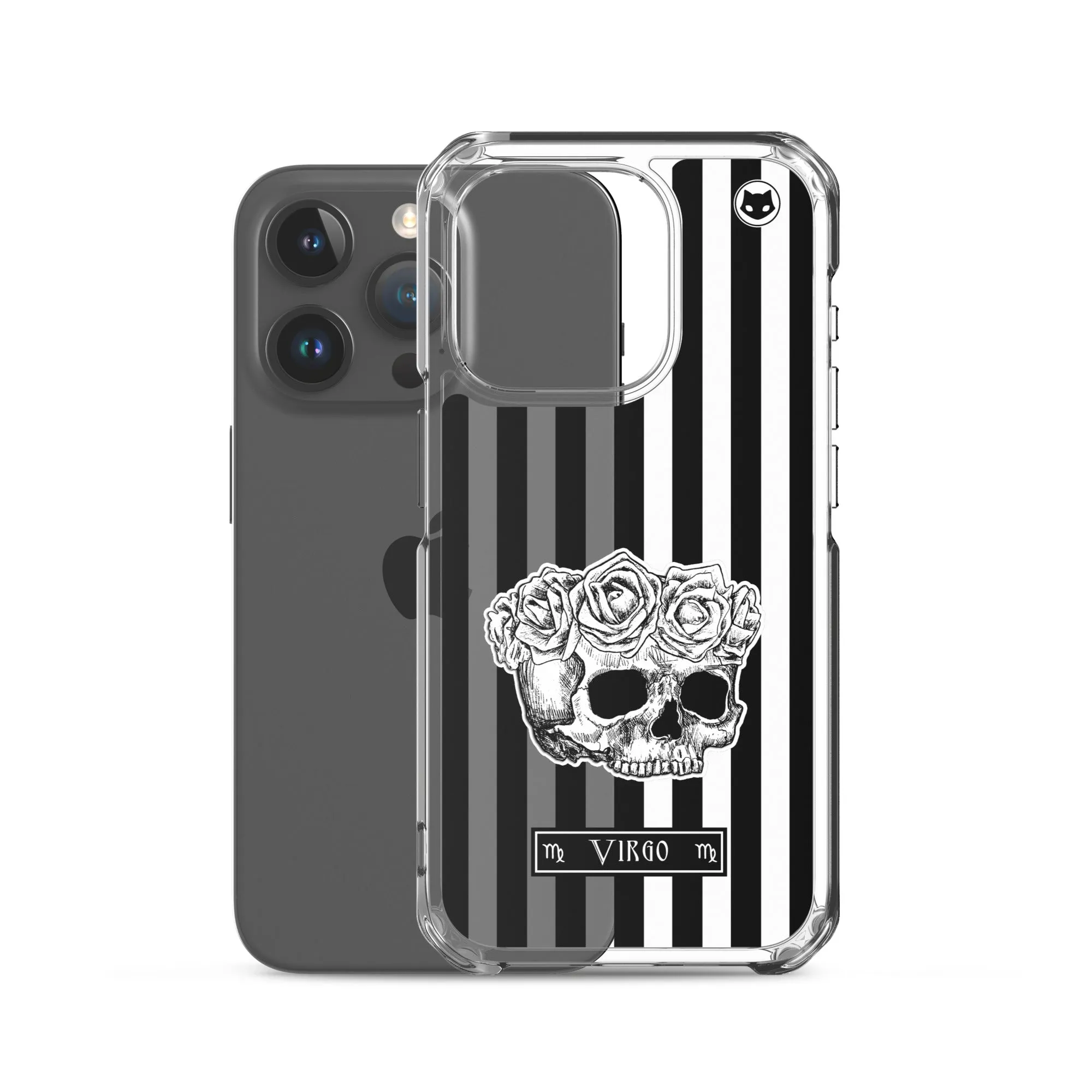 Virgo Zodiac iPhone Case (Clear)