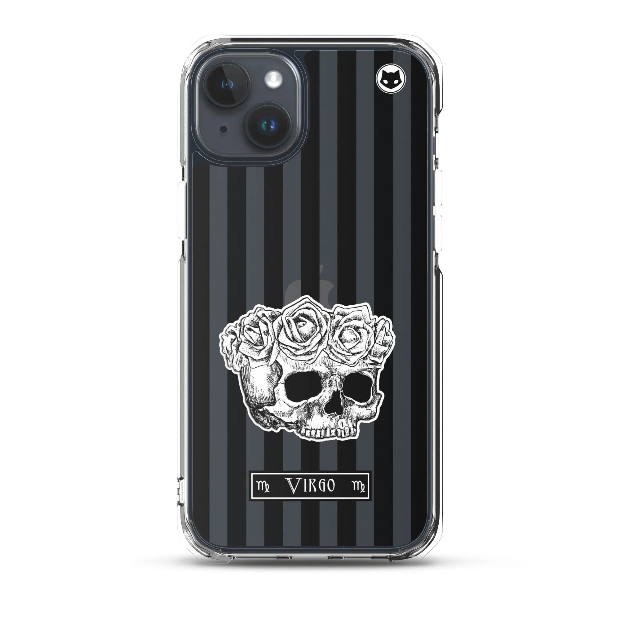 Virgo Zodiac iPhone Case (Clear)
