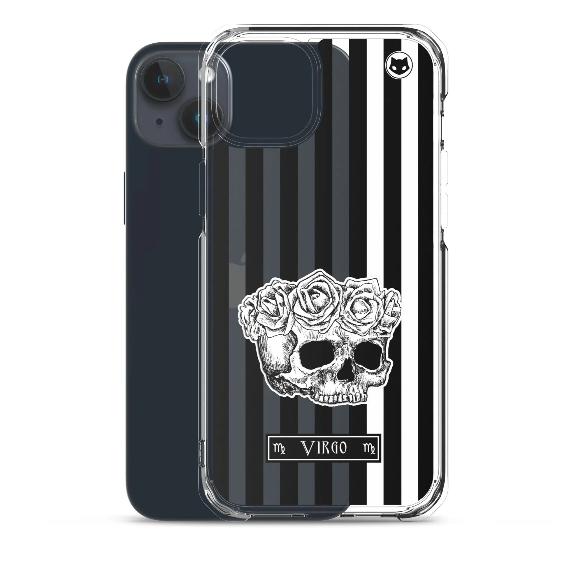 Virgo Zodiac iPhone Case (Clear)