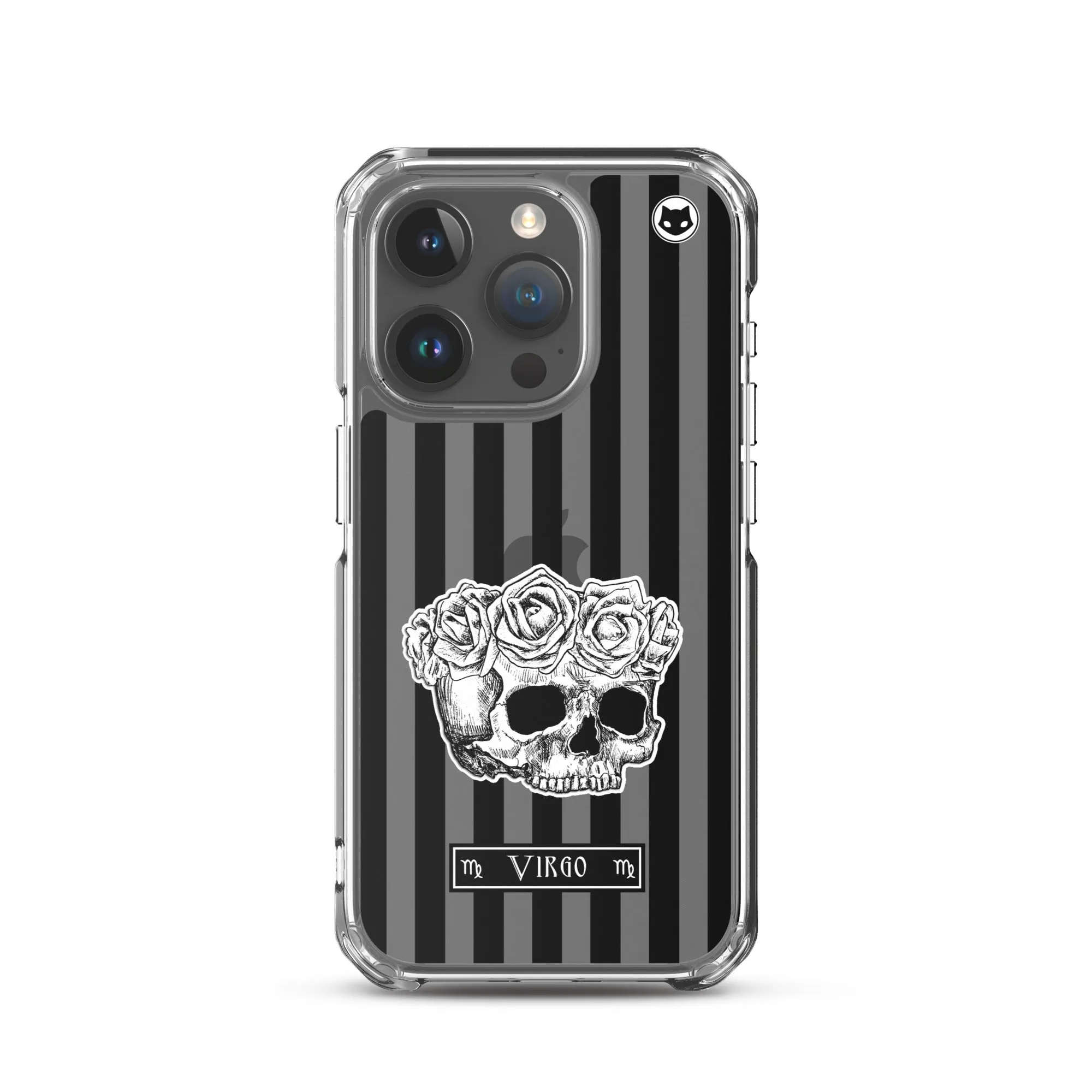 Virgo Zodiac iPhone Case (Clear)