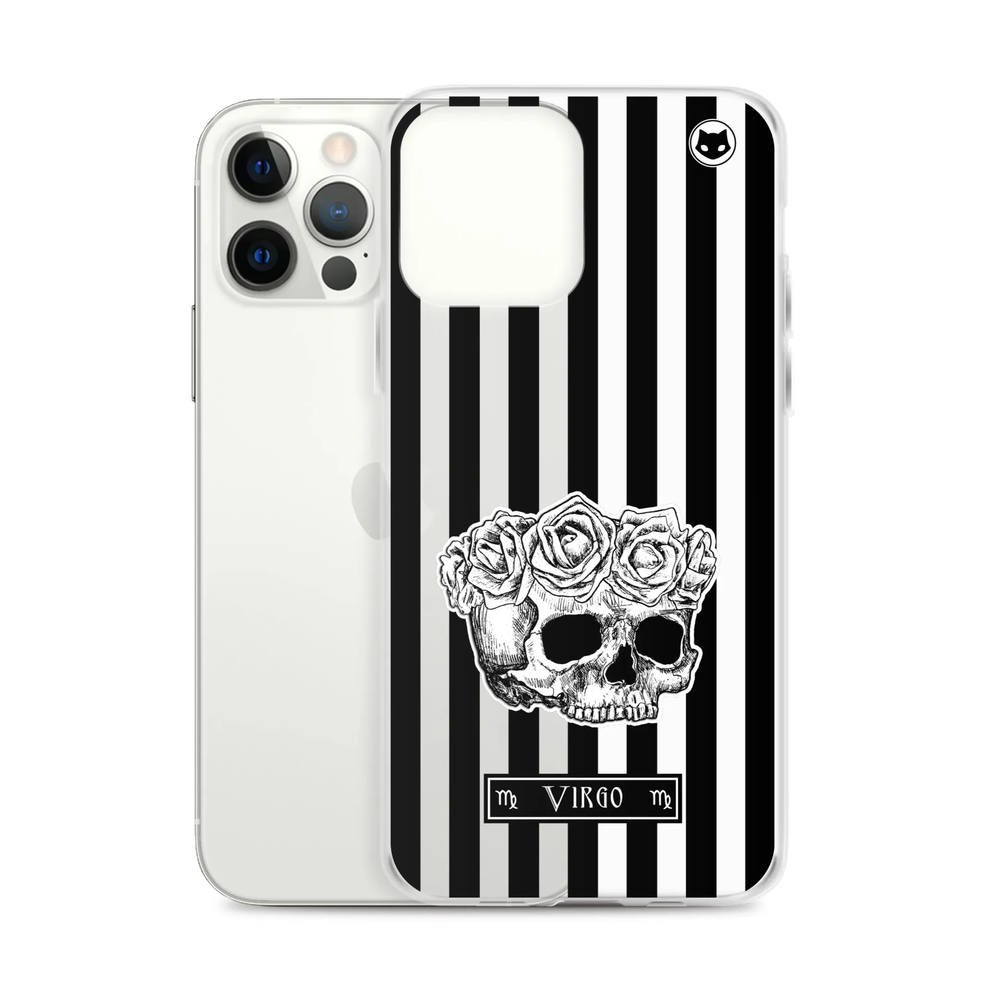 Virgo Zodiac iPhone Case (Clear)
