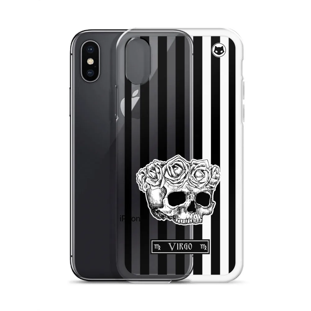 Virgo Zodiac iPhone Case (Clear)