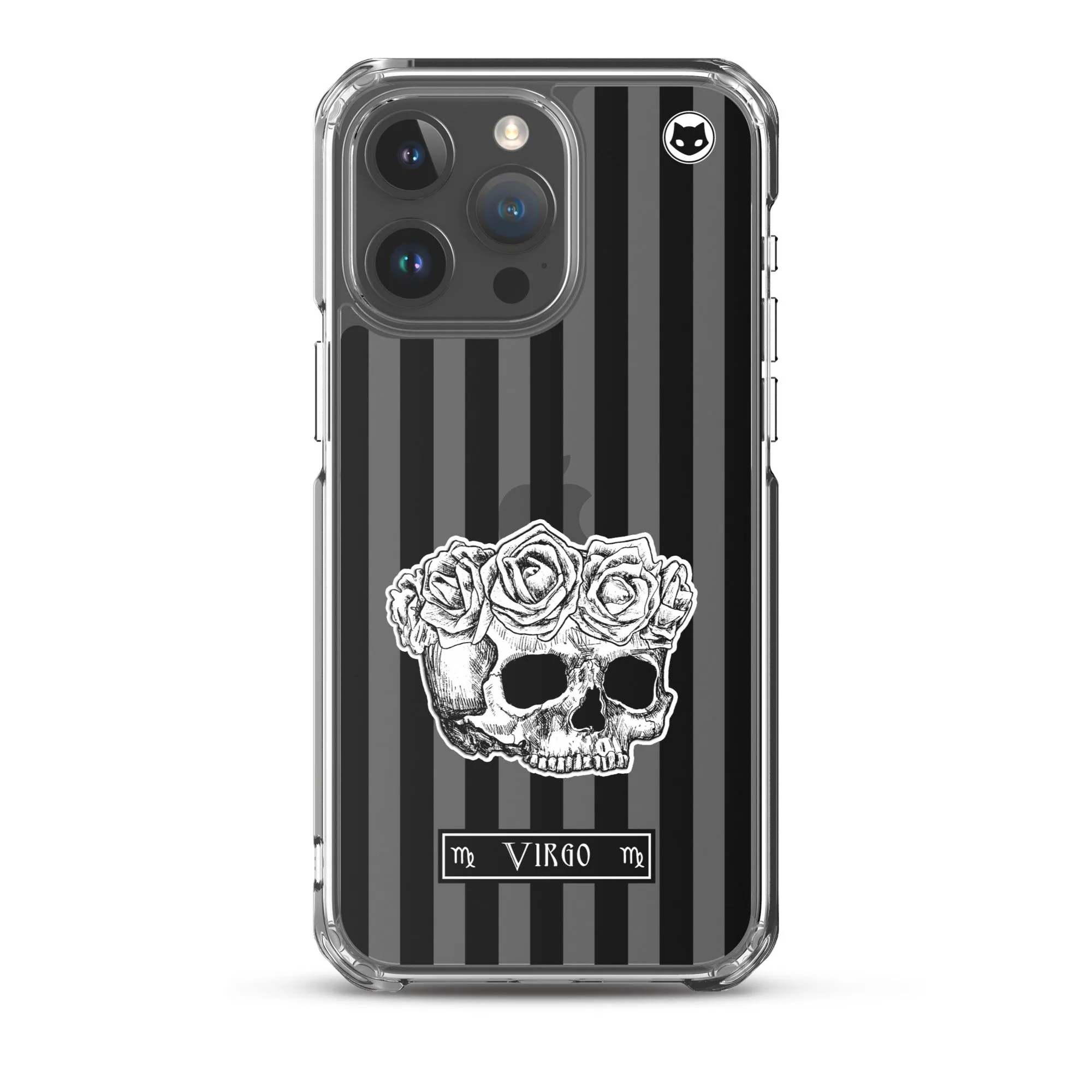 Virgo Zodiac iPhone Case (Clear)