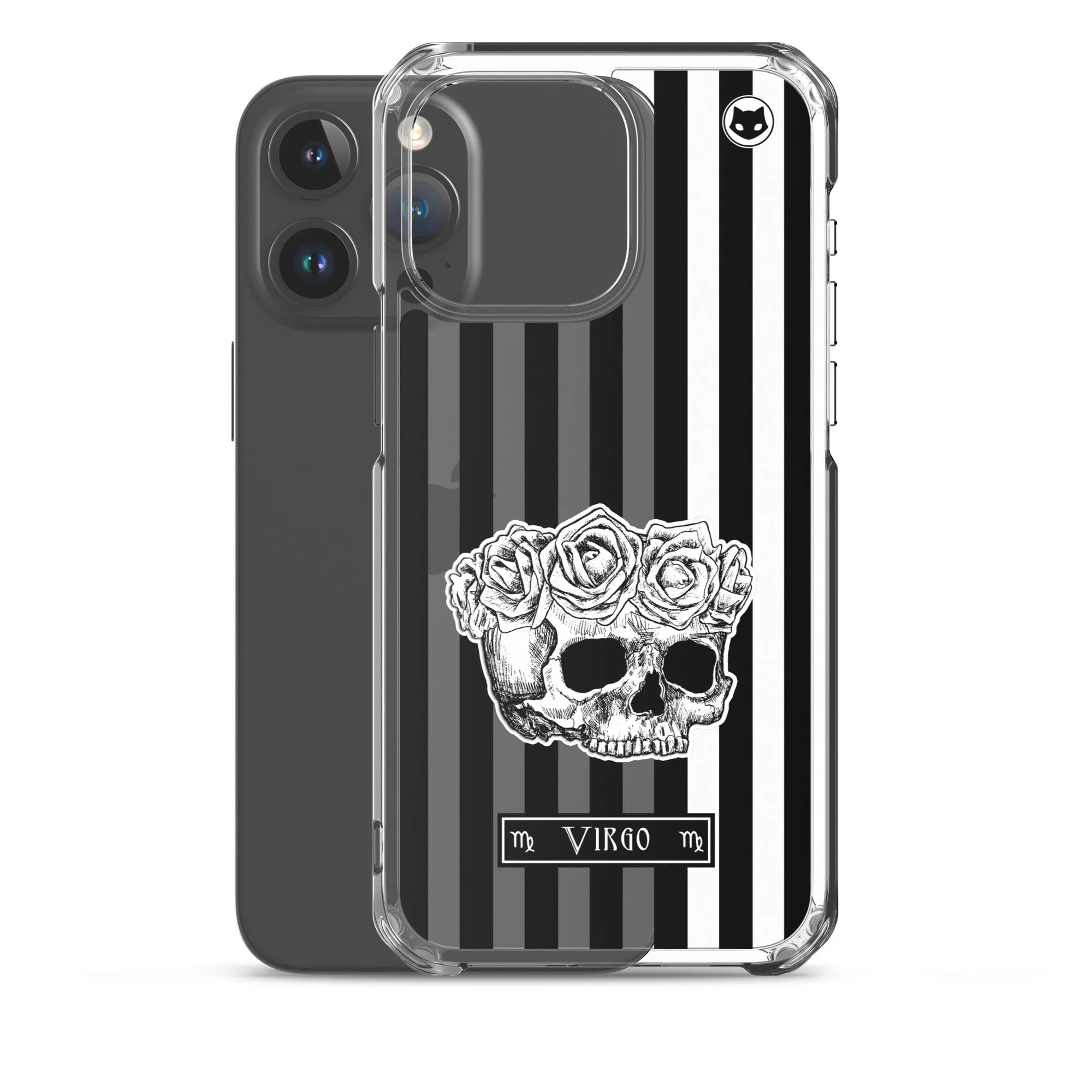 Virgo Zodiac iPhone Case (Clear)