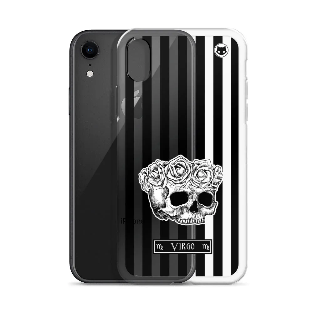 Virgo Zodiac iPhone Case (Clear)