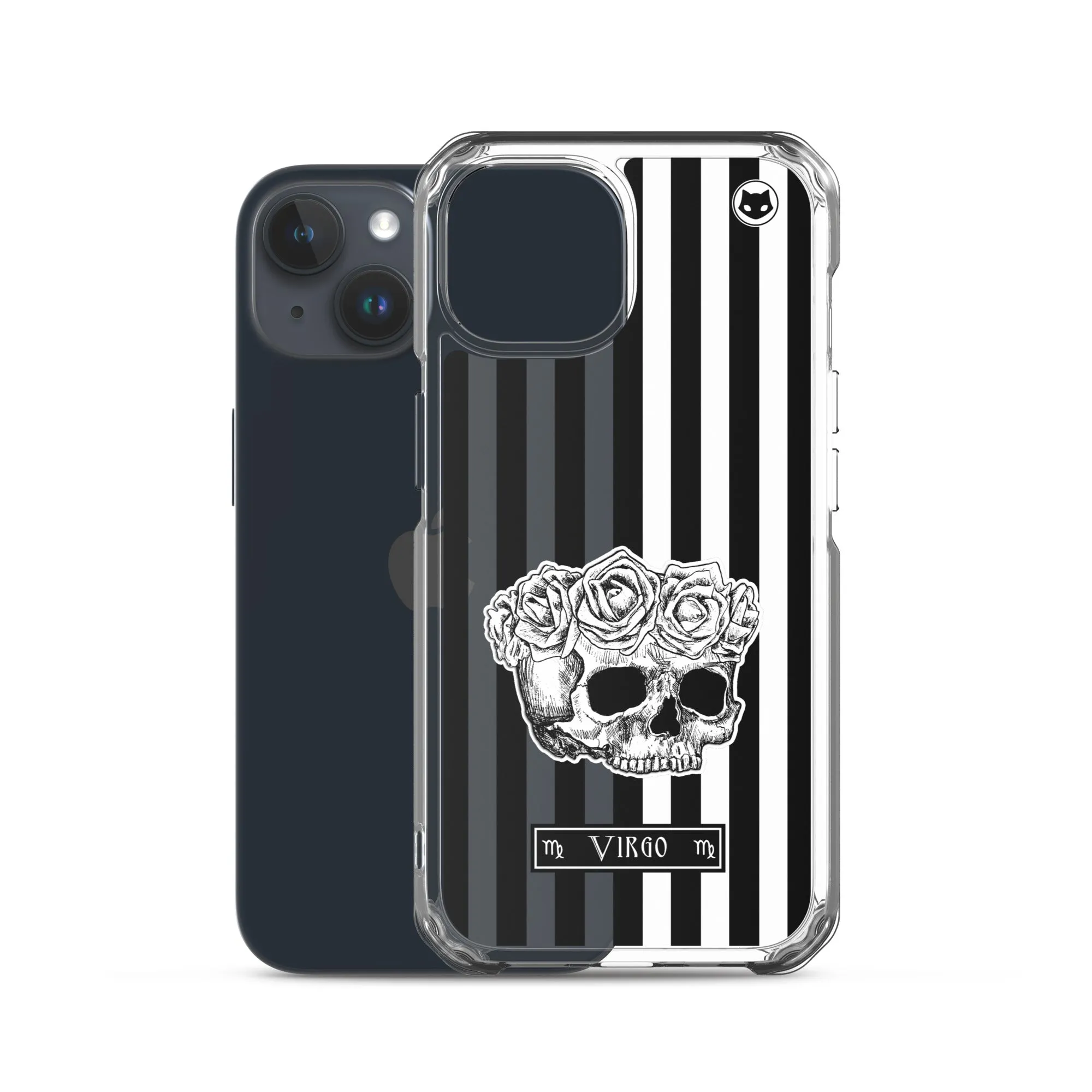 Virgo Zodiac iPhone Case (Clear)